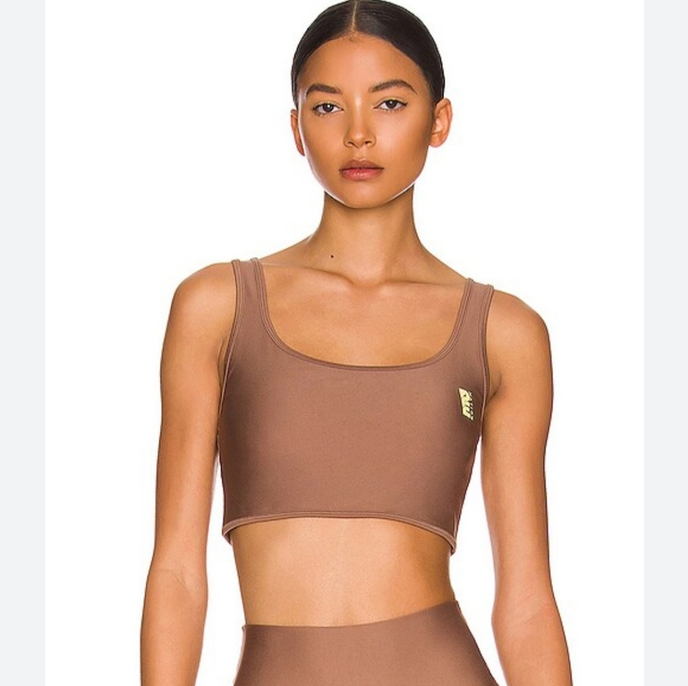 P.E. NATION all around sports bra in cafe Revolve XSmall